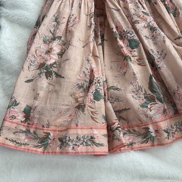 Zimmermann Moonshine Shoulder Tie Midi Dress NWT - Picture 6 of 7